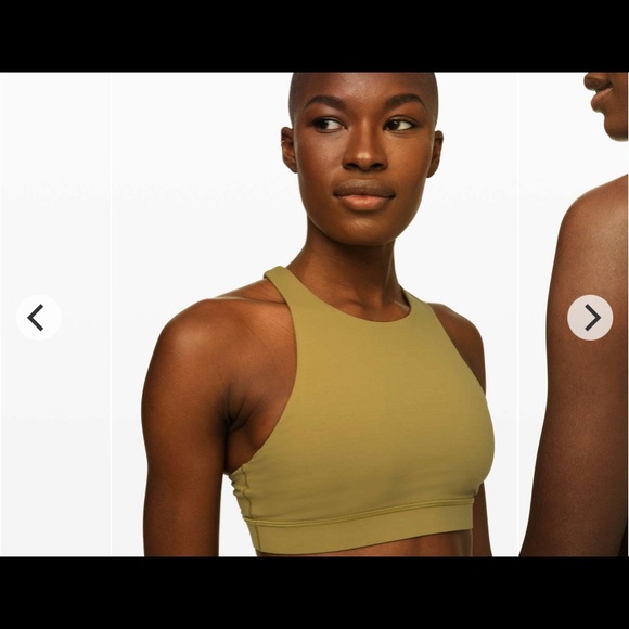 Lululemon Grape Leaf High Neck Energy Bra Size 6 - Picture 2 of 5